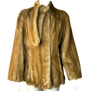 VINTAGE GILBERT’S FAUX FUR COAT